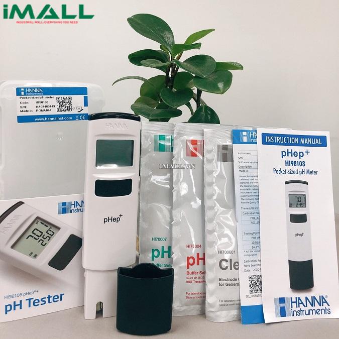 Bút đo pH HANNA HI98108 (0.0~14.0 pH,0.01pH)0