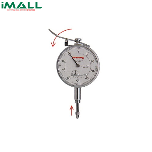 Đồng hồ so Peacock 107-LL (10mm, 0.01mm)0