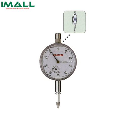 Đồng hồ so Peacock 107F-T (10mm, 0.01mm)0