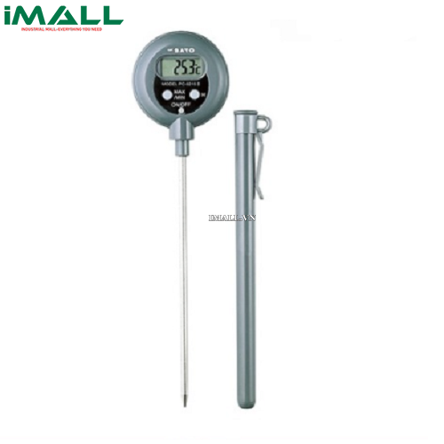 Máy đo nhiệt độ chống nước skSATO PC-9215II (1747-50) (-30~150°C, cảm biến dài 116mm)