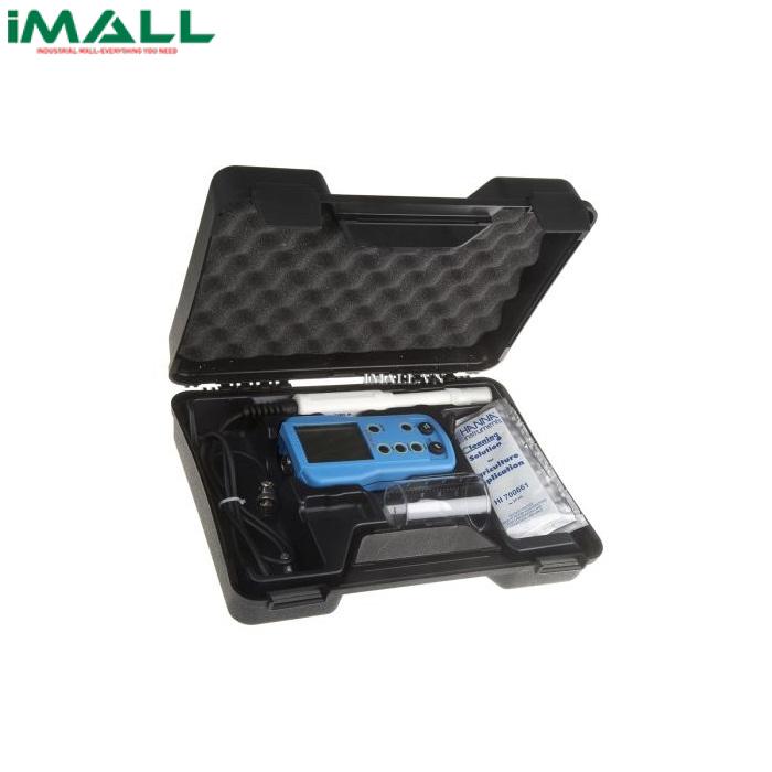 Máy đo pH/EC/TDS/Nhiệt độ cầm tay HANNA HI9812-5 (0.0~14.0 pH, 0~1990 µS/cm, 0~1990 ppm, 0~60°C)0