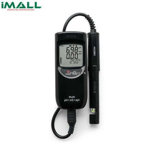 Máy đo pH/EC/TDS/nhiệt độ cầm tay HANNA HI991300 (0.00~14.00 pH, 0~3999 µS/cm, 0~2000 ppm (mg/L))