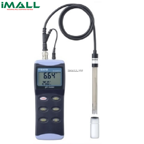 Máy đo pH/nhiệt độ cầm tay skSATO SK-620PHII (6435-00) (0.00~14.00pH/0.01pH, 0.0~50.0°C)