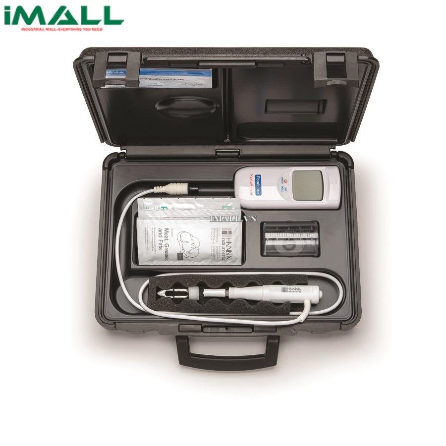 Máy đo pH/Nhiệt độ nước uống cầm tay HANNA HI99192 (-2.00~16.00 pH,-5.0~105.0°C)0