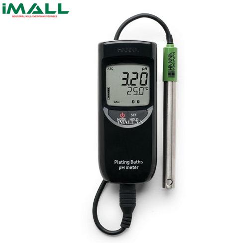 Máy Đo pH/Nhiệt Độ Trong Xi Mạ HANNA HI99131 (-2.00~16.00 pH; -5.0~105.0°C)0