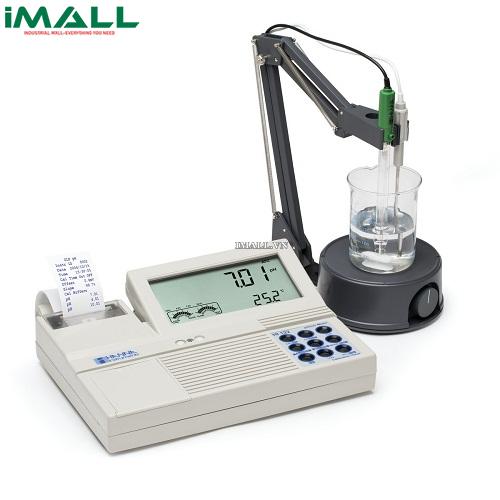 Máy đo pH/ORP/Nhiệt độ để bàn tích hợp máy in HANNA HI122-02 (-2.00~16.00 pH, -2.00~16.00 pH, ±999.9 mV)0
