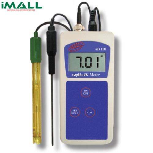 Máy đo pH/ Nhiệt độ cầm tay ADWA AD110 (-2.00~16.00 pH, -5.0~105.0°C)