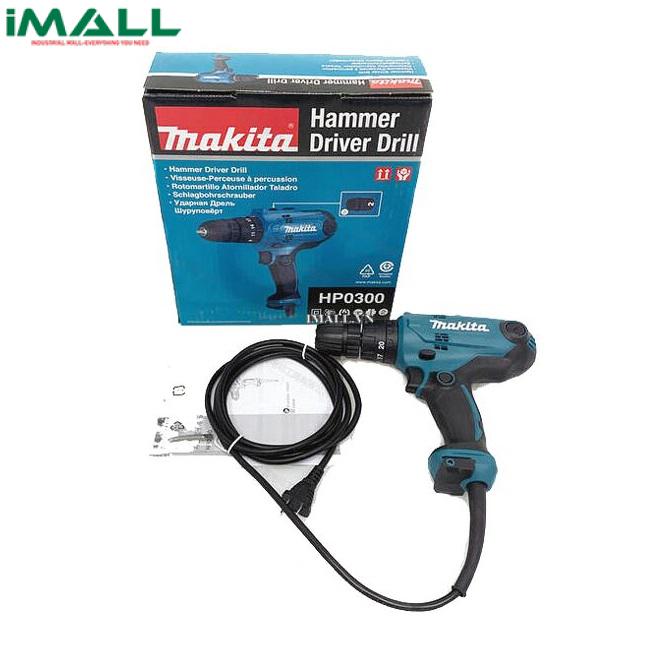 Máy khoan búa và vặn vít Makita HP0300 (320W)0