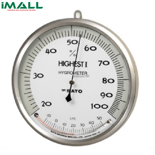 Nhiệt ẩm kế dạng cơ skSATO Highest I (7540-00) (-10 ~ 50°C, 20 to 100%rh)