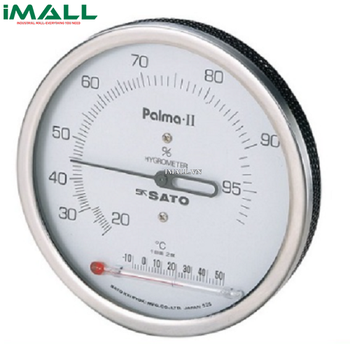 Nhiệt ẩm kế dạng cơ skSATO PALMA II (7562-00) (20 ~ 99%, 0 ~ 50°C)