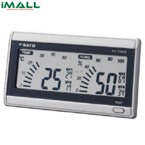 Nhiệt ẩm kế điện tử skSATO PC-7700II (1069-00) (-10~50°C, 20~95% rh)0