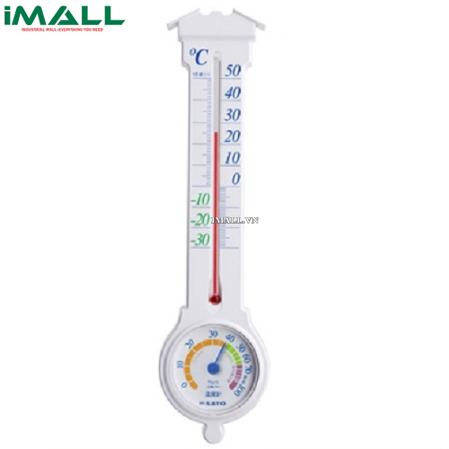 Nhiệt ẩm kế thủy ngân skSATO Miluno-EX (1031-00) (-30~50°C, 0~100% rh)