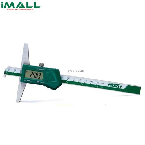 Thước đo độ sâu điện tử (150mm/0-6", 0.01mm) INSIZE 1142-150A (có móc câu)
