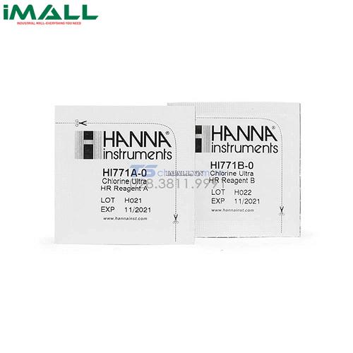 Thuốc Thử Clo HR (Cho Checker) HANNA HI771-25 (25 lần thử, thang cao)
