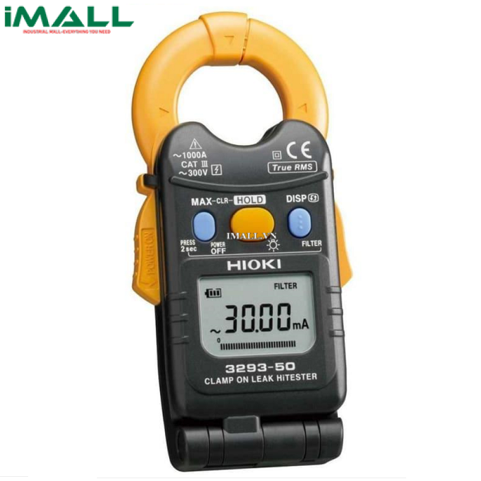 Ampe kìm đo dòng rò HIOKI 3293-50 (1000A; True RMS)0