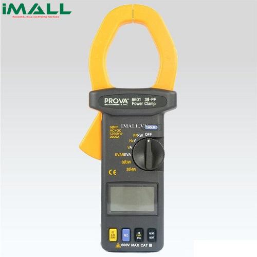Ampe kìm đo công suất 3 pha PROVA 6601 (1200KW, 600V, 2000A)0