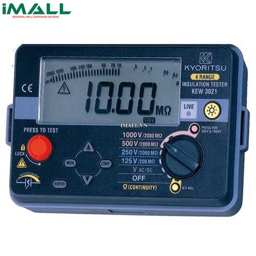 Đồng hồ đo điện trở cách điện, (Mêgôm mét) KYORITSU 3021A (1000V/2GΩ )
