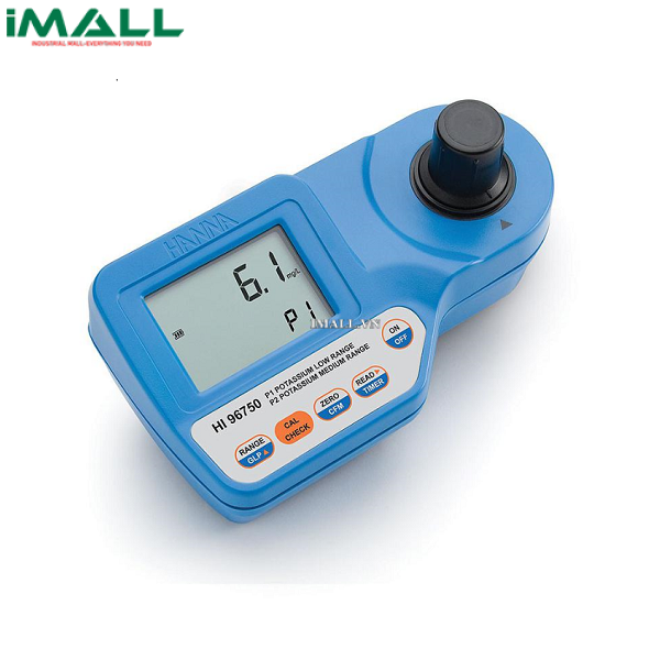 Máy đo Kali HANNA HI96750 (LR: 0.0~10.0 mg/L (ppm), MR: 10~100 mg/L (ppm))0