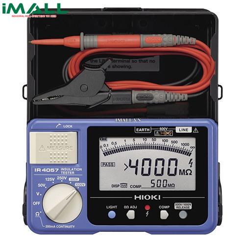Thiết bị kiểm tra cách điện HIOKI IR4057-50 (1000V/4GΩ, 5 thang đo)