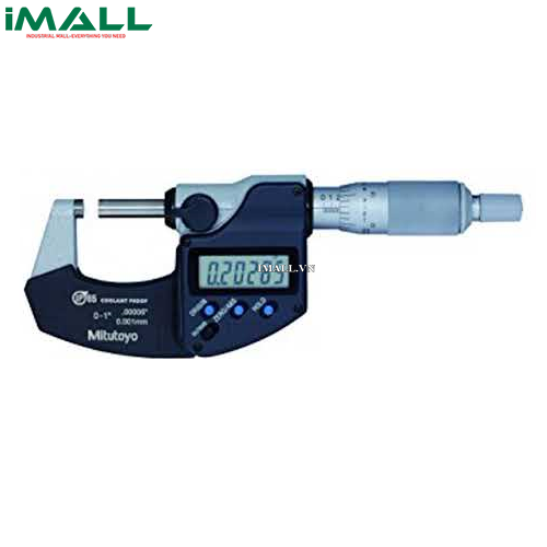 Panme đo ngoài điện tử chống nước Mitutoyo 293-340-30 (0-25mm/0.00005 inch)0