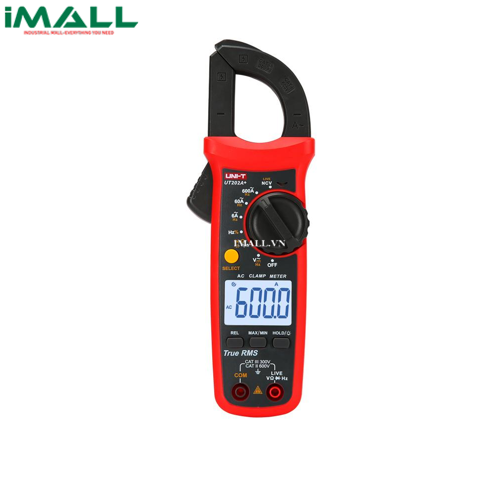 UNI-T UT202F Digital Clamp Meter (True RMS, AC 600A)0