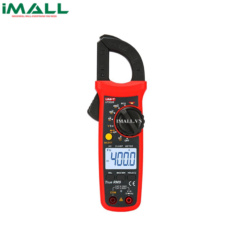 UNI-T UT202R Digital Clamp Meter (True RMS, AC 400A)0