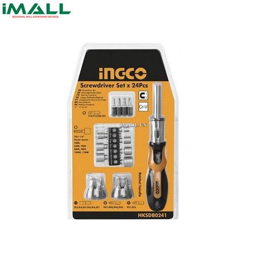 Bộ tuốc nơ vít đa năng 24 chi tiết INGCO HKSDB02480