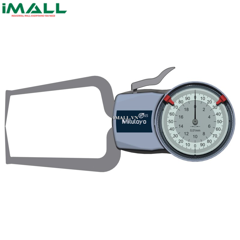 Compa đo ngoài đồng hồ Mitutoyo 209-405 (0-20mm/ 0.01mm)0