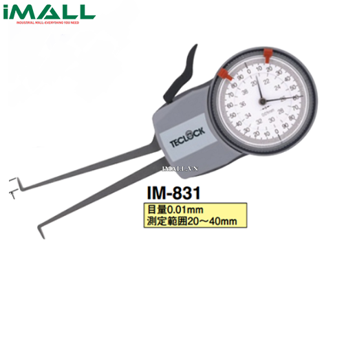Compa đồng hồ TECLOCK IM-831 (20～40mm/0.01mm)0
