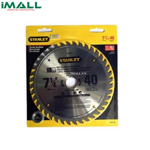 Đĩa cưa gỗ hợp kim 40 răng STANLEY 20-522 (522184 x 25.4 x 40T)