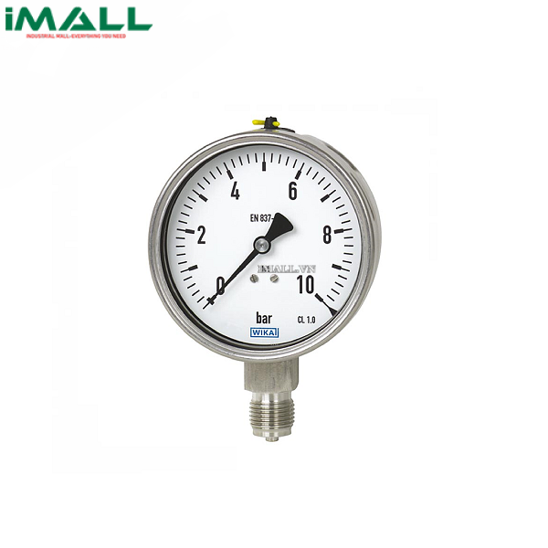 Đồng hồ đo áp suất Wika 232.50 (60 Bar (Psi), 63mm, 1/4" Nptm, CBM)0
