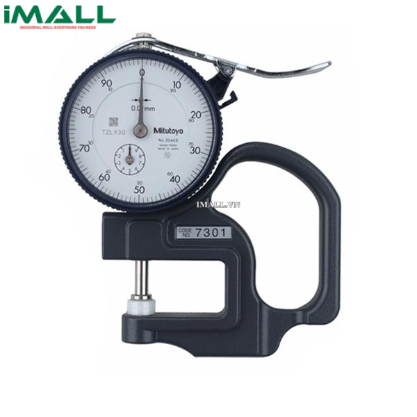Đồng hồ đo độ dày vật liệu kiểu cơ Mitutoyo 7301 (0-10mm/ 0.01mm)