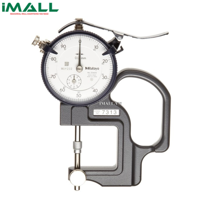 Đồng hồ đo độ dày vật liệu kiểu cơ Mitutoyo 7313 (10mm, 0.01mm)