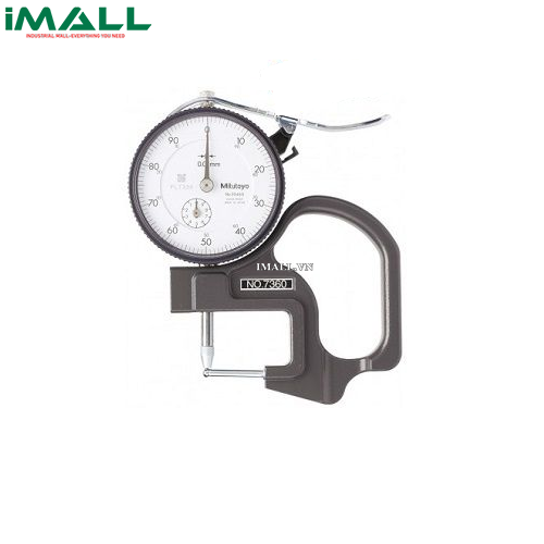 Đồng hồ đo độ dày vật liệu kiểu cơ MITUTOYO 7360 (0-10mm/ 0.01mm)0