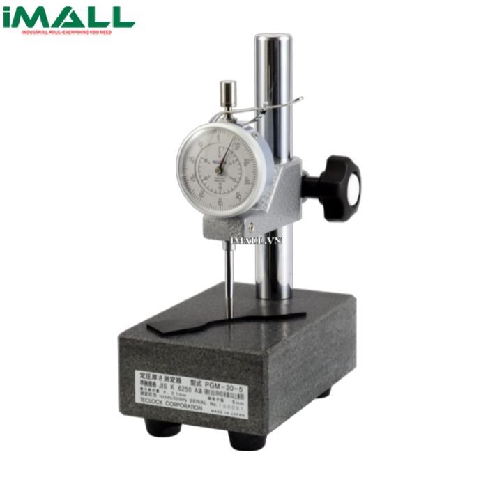 Đồng hồ đo độ dày vật liệu TECLOCK PGM-20-5 (25mm/0.01mm)(Áp suất không đổi)0