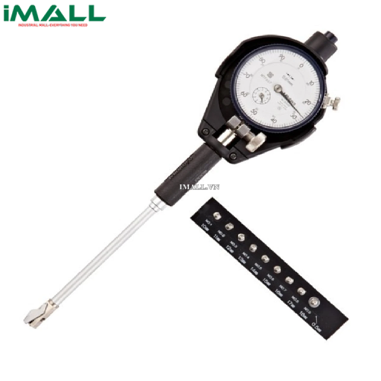 Đồng hồ đo lỗ nhỏ Mitutoyo 511-204 (10-18.5mm/ 0.01mm, bao gồm đồng hồ so)