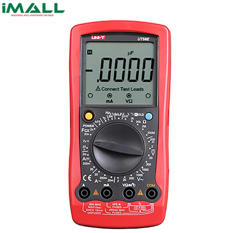 Đồng hồ vạn năng số UNI-T UT58E (DC/AC 20A, đo nhiệt độ)0