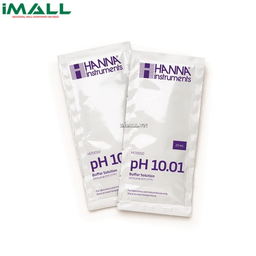Dung Dịch Hiệu Chuẩn pH10.01 HANNA HI70010P (Hộp 25 gói (20ml))
