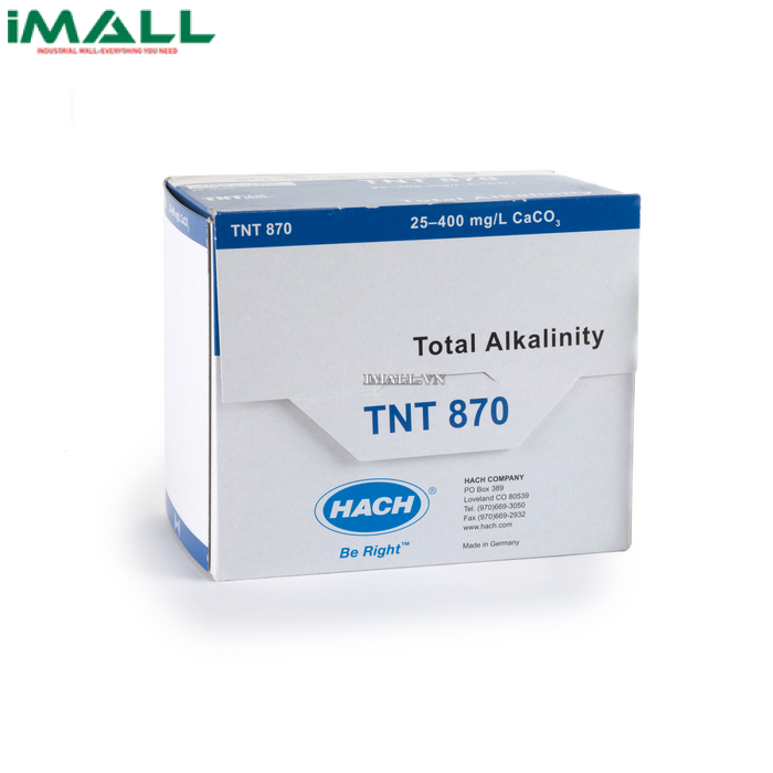 HACH Total TNT870 Alkalinity TNTplus Reagent Set