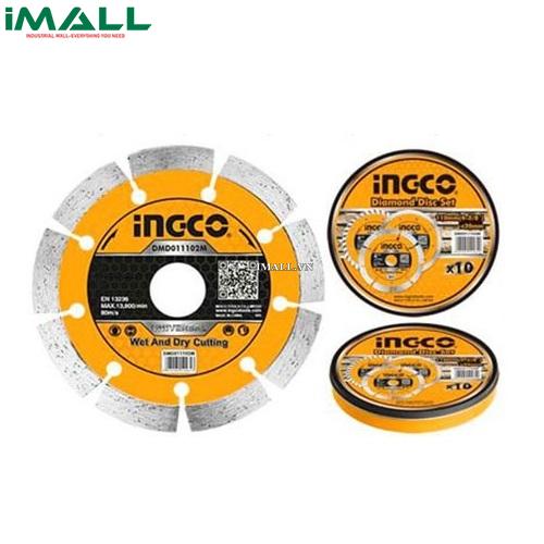 Hộp đĩa cắt gạch khô 5 lưỡi (180(7")x22.2mm) INGCO DMD011802M0