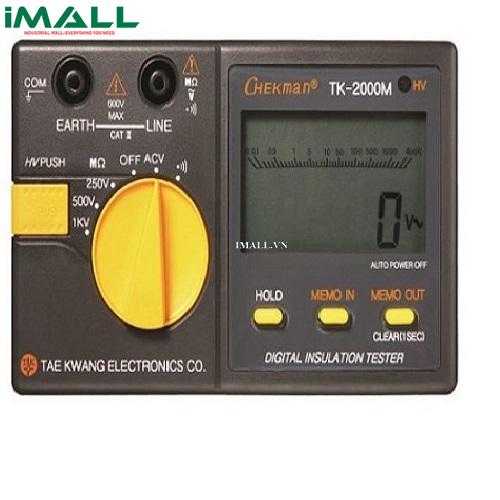 Máy đo điện trở cách điện CHEKMAN TK-2000M (250V/500V/1000V, 200MΩ)0