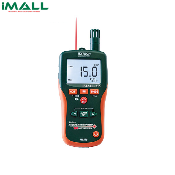 Máy đo độ ẩm đa năng EXTECH MO290 (độ ẩm gỗ, vật liệu, không khí, nhiệt độ IR)0