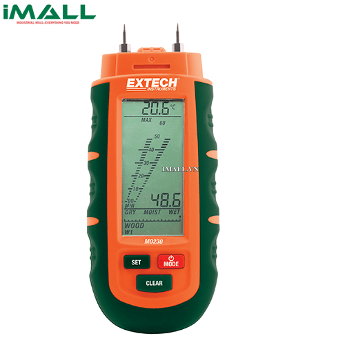 Máy đo độ ẩm gỗ và vật liệu xây dựng Extech MO230