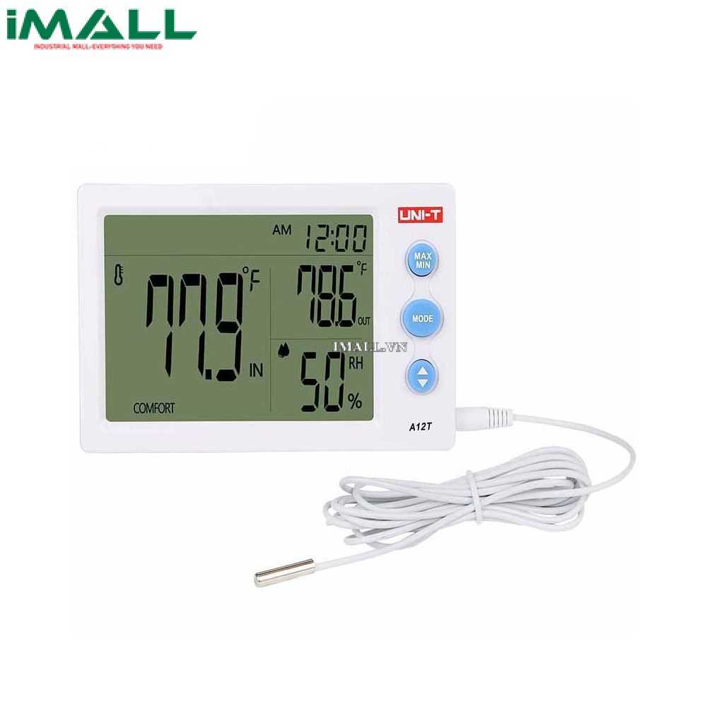 Máy đo nhiệt độ, độ ẩm UNI-T A12T (-10°C~50°C, 20%~95%RH)