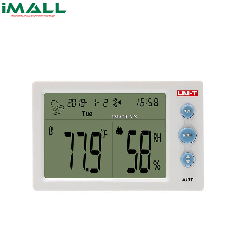 UNI-T A13T Temperature Humidity Meter (-10°C~50°C,20%~95%RH)0