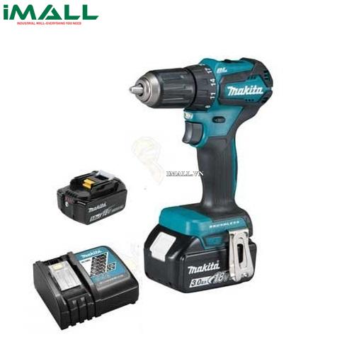 Máy khoan vặn vít dùng pin Makita DDF483RFE (18V:3Ah)0