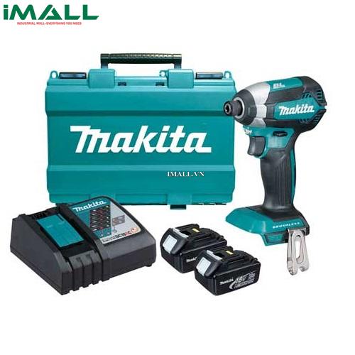 Máy khoan vặn vít dùng pin Makita DTD153RFE (18V:3Ah)0