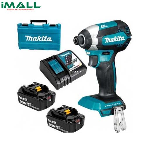 Máy khoan vặn vít dùng pin Makita DTD153RTE (18V:5Ah)0