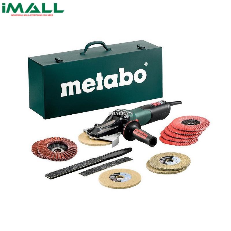 Máy mài góc đầu dẹt METABO WEVF 10-125 QUICK INOX SET (2000-7600 rpm) (613080500)0