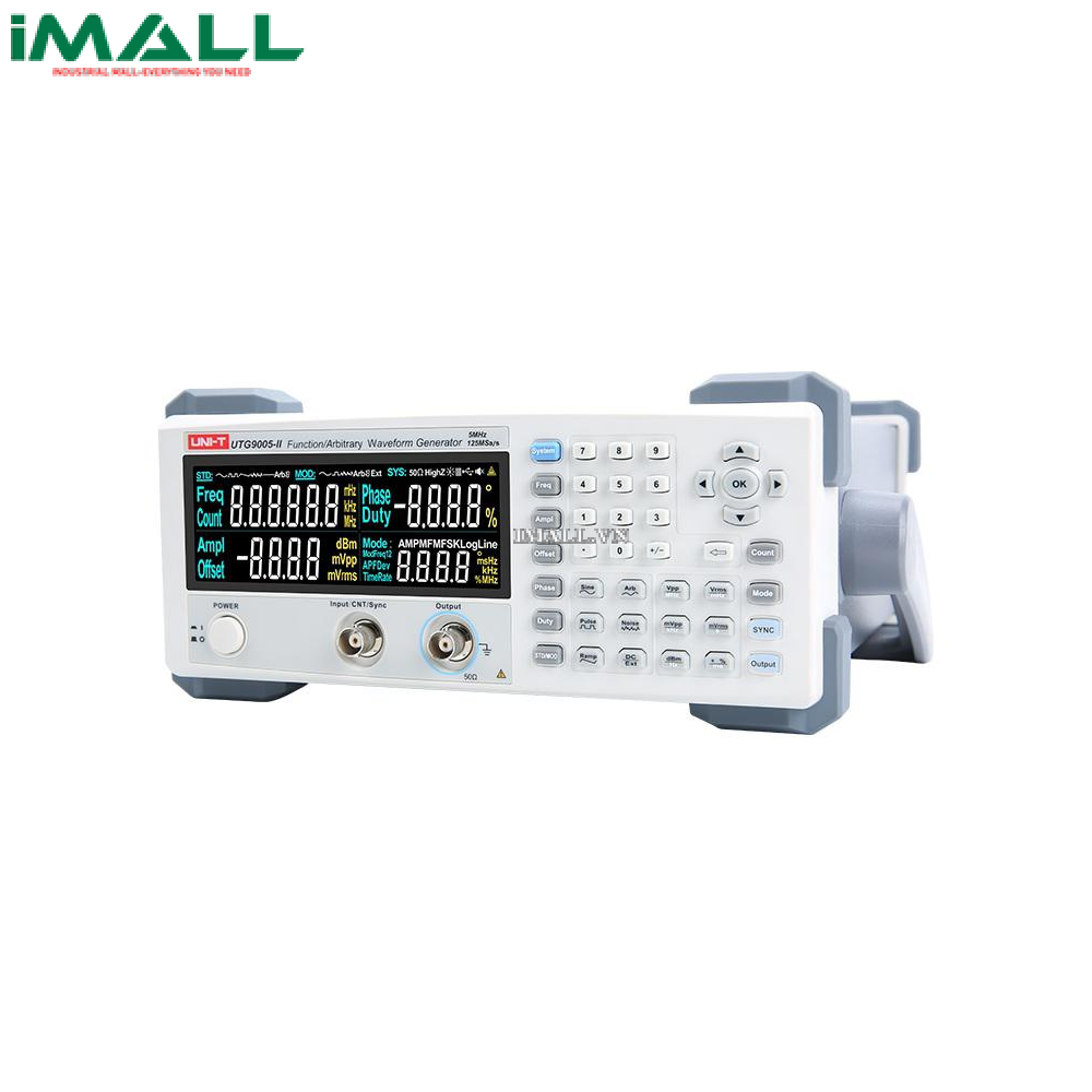 Máy phát xung tùy ý/phát hàm UNI-T UTG9005C-II (5MHz, 1 kênh, 125MS/s)